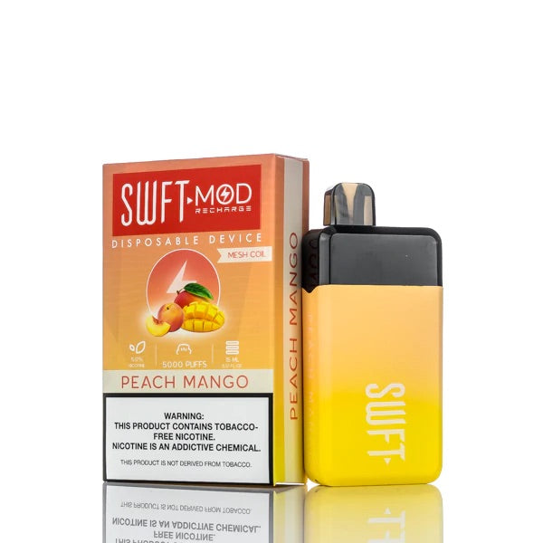 SWFT Mod Disposable Device [5000 puffs] - Peach Ma...