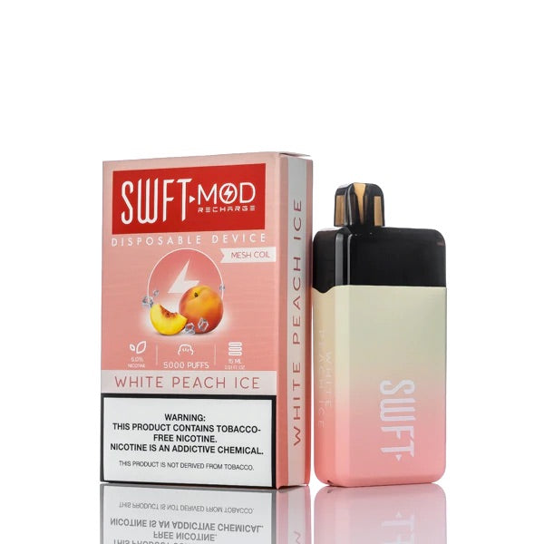 SWFT Mod Disposable Device [5000 puffs] - White Pe...