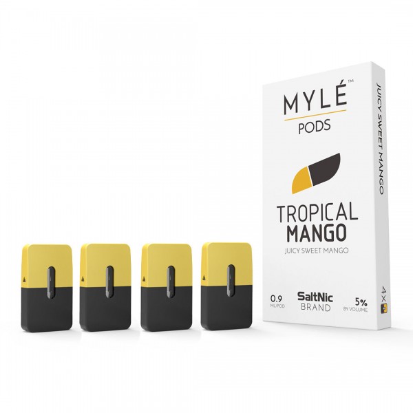 Myle Replacement Pods 4pk - Tropical Mango [CLEARA...