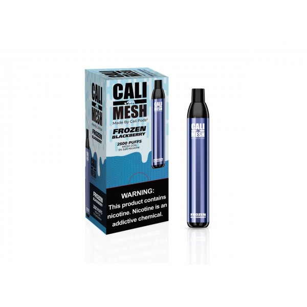 Cali Mesh Disposable [2500 puffs] - Frozen Blackbe...