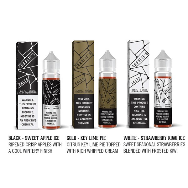 Charlie's Sub-Ohm Salts - Black