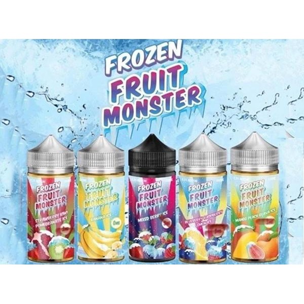 Frozen Fruit Monster - Strawberry Banana Ice - 100ml