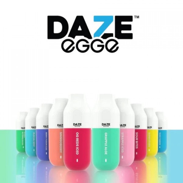 7 Daze Egge Disposable - Strapple Iced [3000 puffs]